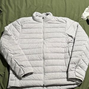 Lululemon Gray Down Puffer Jacket